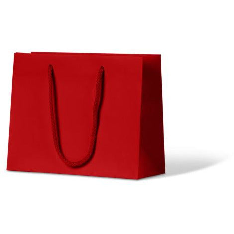 Laminated Matte Petite Paper Bag - Red