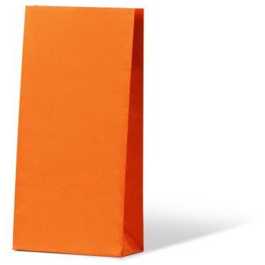 Citrus Coloured Small Gift Paper Bag - Orange