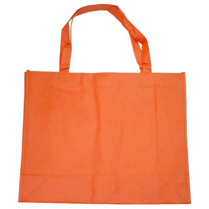 Reusable Nonwoven Citrus Orange Bag -Large