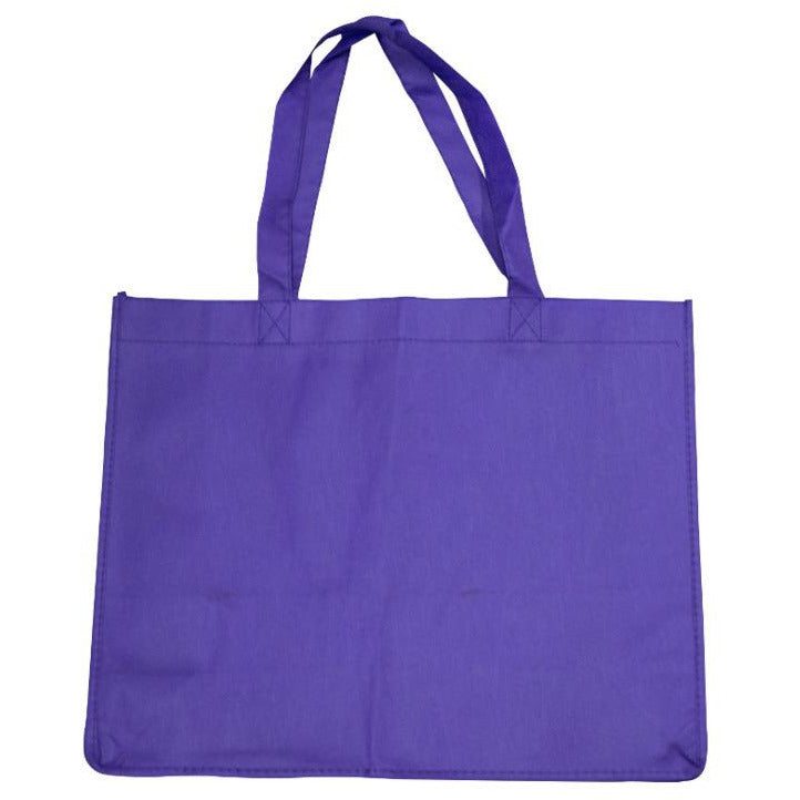 Reusable Nonwoven Passion Purple Bag - Large