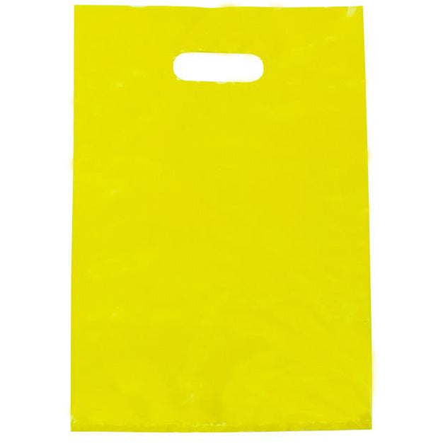 LDPE Diecut Small - Yellow
