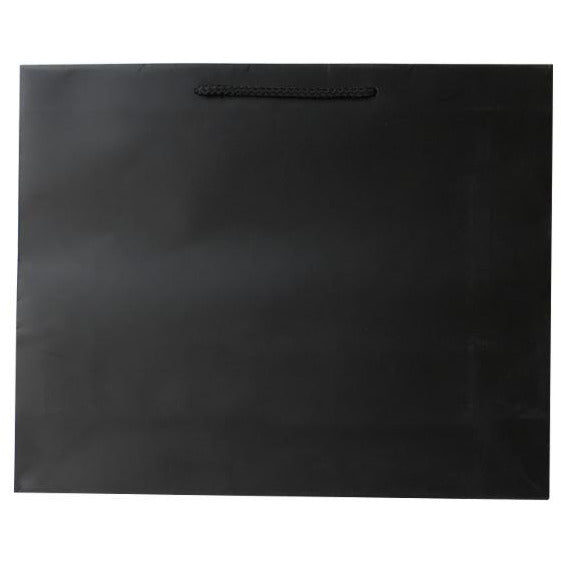 Laminated Matte Madison Paper Bag - Black Landscape