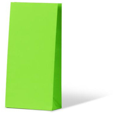 Loud Coloured Small Gift Paper Bag - Lime