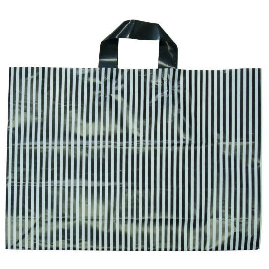 Flex Loop Black Stripe - Large Boutique - Concord Paper Bags